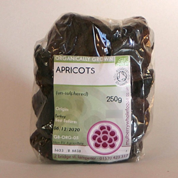 Mulberry Bush Wholefoods Organic Apricots 250g