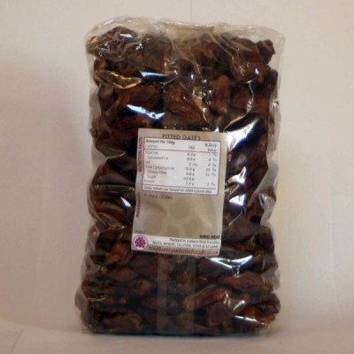Buy Mulberry Bush Wholefoods Pitted Dates 1kg Dried Fruit Online − UK Supplier