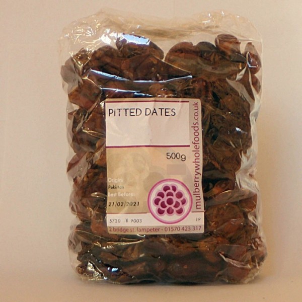Mulberry Bush Wholefoods Pitted Dates 500g