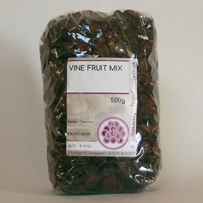 Buy Mulberry Bush Wholefoods Vine Fruit Mix 500g Dried Fruit Online − UK Supplier