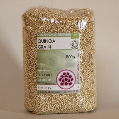 Buy Mulberry Bush Wholefoods Organic Quinoa Grain 500g Dried Grains Online − UK Supplier