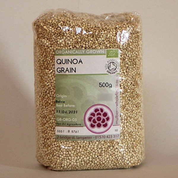 Mulberry Bush Wholefoods Organic Quinoa Grain 500g