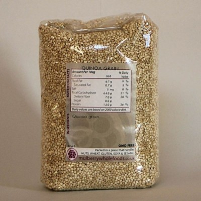 Buy Mulberry Bush Wholefoods Organic Quinoa Grain 500g Dried Grains Online − UK Supplier