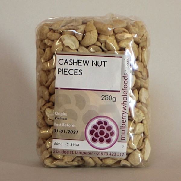 Mulberry Bush Wholefoods Cashew Nut Pieces 250g